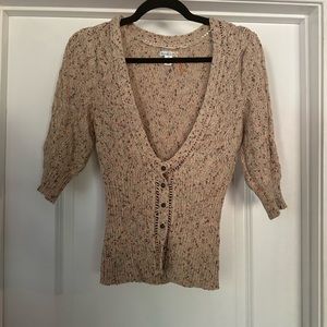 Urban Outfitters Kimchi and Blue Knit Button Up Top